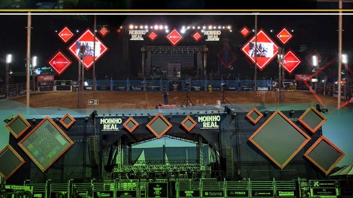 Estrutura X7 STAGE — Rodeio de Ibirarema
