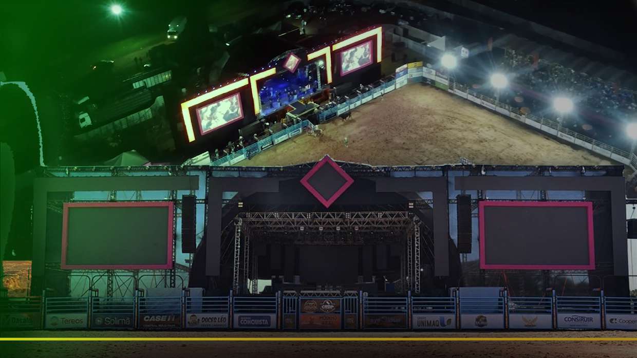 Estrutura X7 STAGE — Festa do Peão de Palmital
